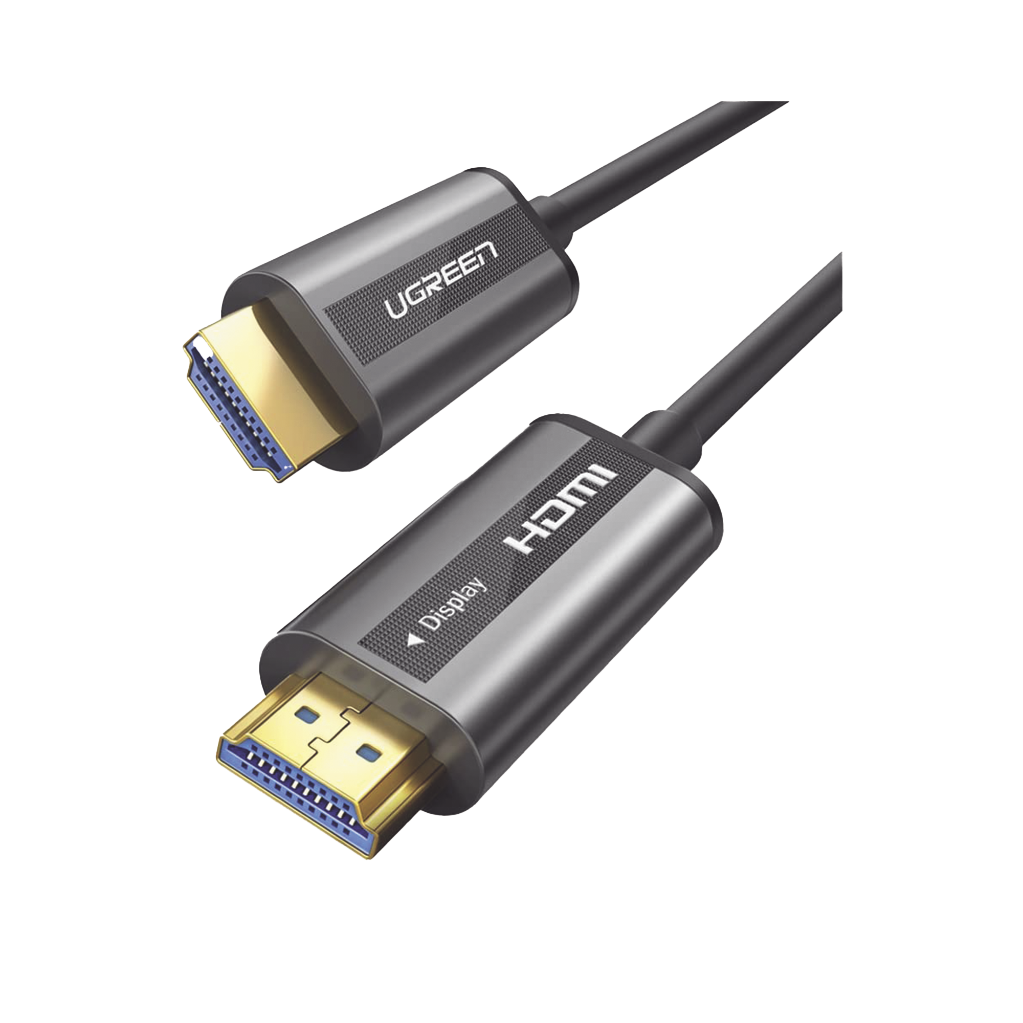 Cable HDMI de 50 Metros por Fibra Óptica 4K@60Hz | Fibra de 4 núcleos + Cobre estañado de 7 núcleos | Compatible con HDMI 2.0 | Alta velocidad 18 Gbps | 3D | HDR | Carcasa de Zinc | Premium | 2 Años de Garantía. Cable HDMI de 50 Metros por Fibra Óptica 4K@60Hz | Fibra de 4 núcleos + Cobre estañado de 7 núcleos | Compatible con HDMI 2.0 | Alta velocidad 18 Gbps | 3D | HDR | Carcasa de Zinc | Premium | 2 Años de Garantía.